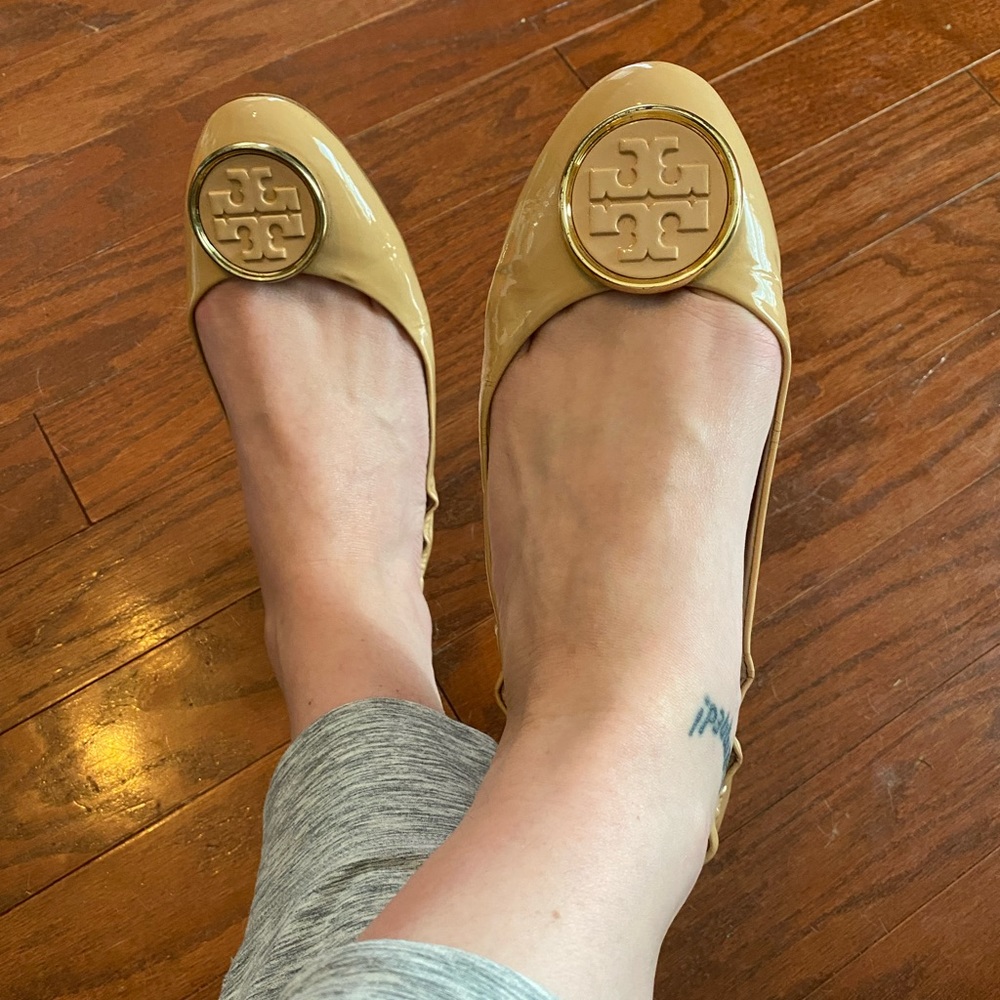 Tory Burch Minnie ballet flats size 10.5